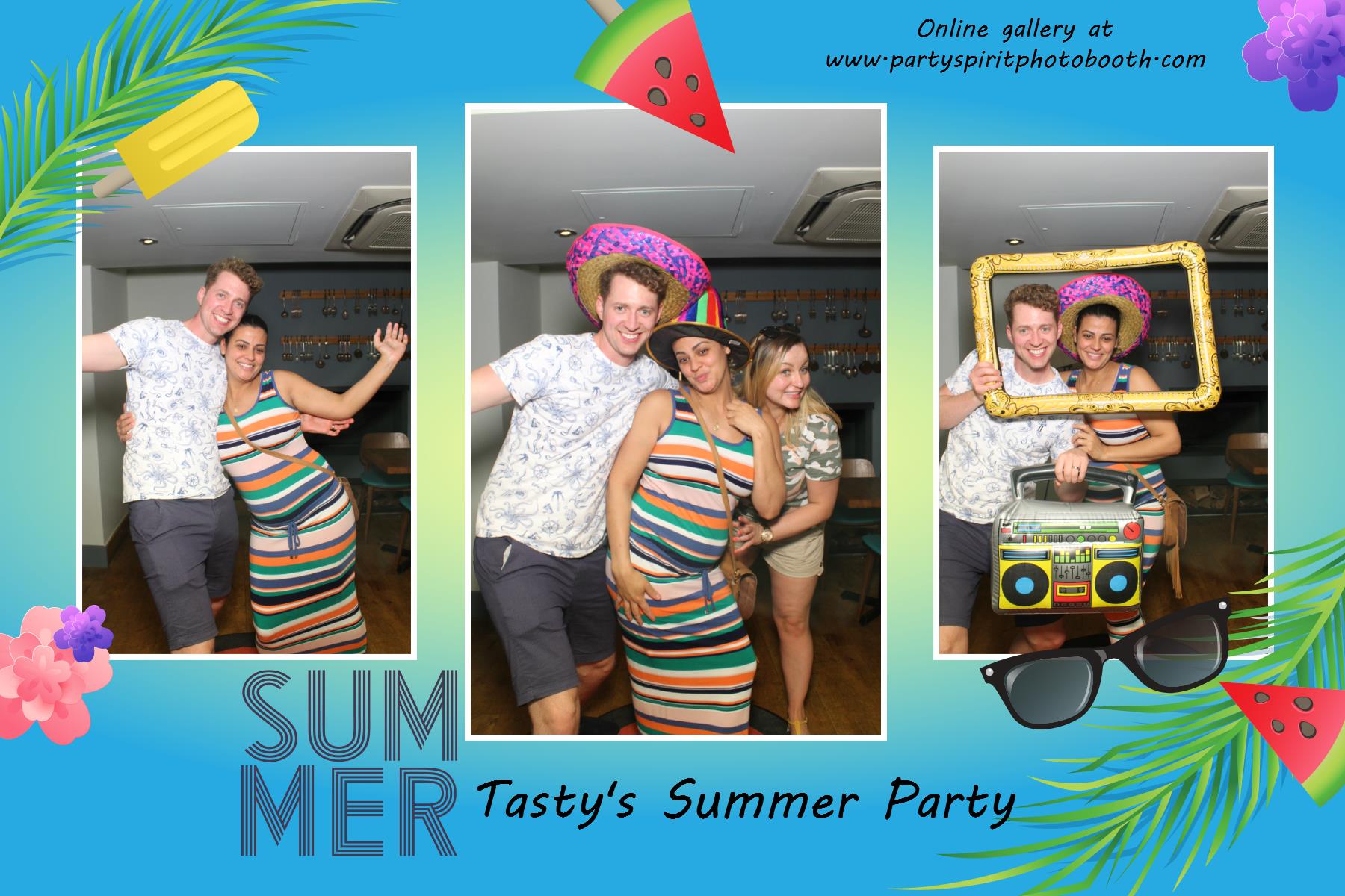 Tasty's Summer party | View more photos from the event at gallery.partyspiritphotobooth.com/u/PartySpiritPhotoBooth/Tastys-Summer-party